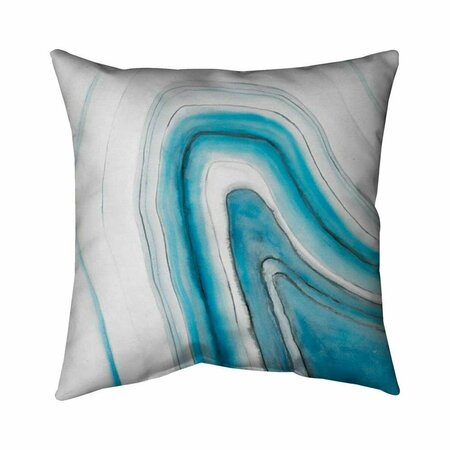 FONDO 20 x 20 in. Round Geode-Double Sided Print Indoor Pillow FO2794117